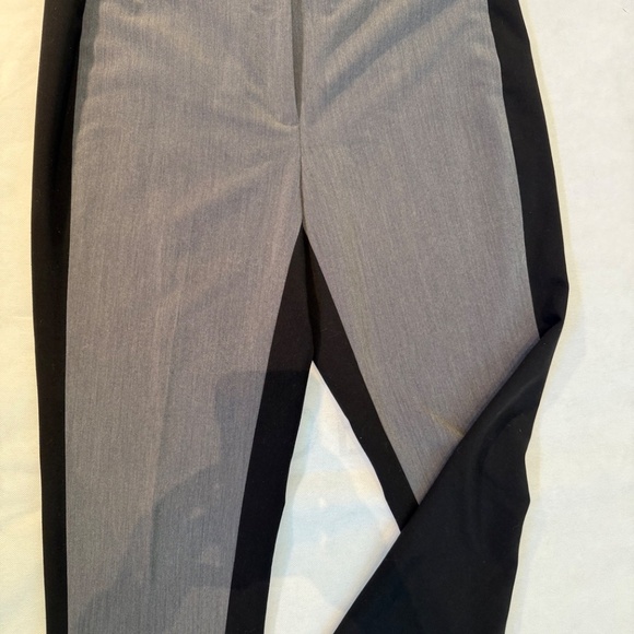 Larry Levine trousers/ slocks for women 2 tone size 12 black and gray, - Picture 2 of 4